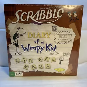 Scrabble Diary of a Wimpy Kid Board Game New Factory Sealed - Picture 1 of 8