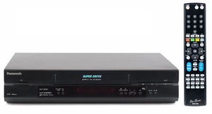 Videoregistratore VHS Panasonic / unità affidabile a 6 testine completamente revisionato - Foto 1 di 60