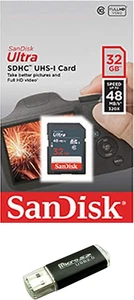 Sandisk 32GB SD SDHC Flash Speicherkarte für Nintendo 3DS, N3DS, DS, DSI & Wii - Bild 1 von 12