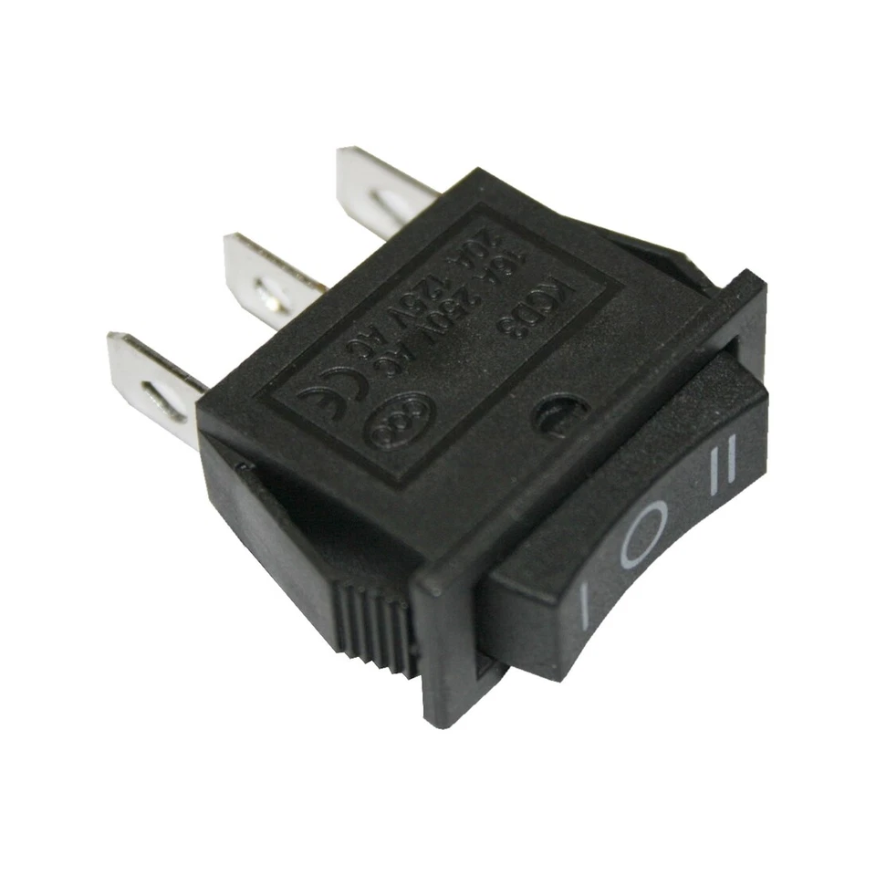 B2Q Wippschalter Schalter KCD3 ON-OFF-ON 15A/250V 3PIN (0061)