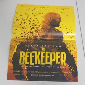 Locandina film L'apicoltore 11" x 17" Jason Statham MGM - Foto 1 di 2