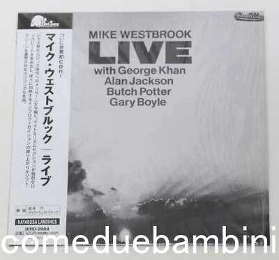 MIKE WESTBROOK / Live JAPAN CD Mini LP w/OBI BIRD-2004 - Image 1 of 2