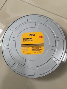 EASTMAN Black Leader Kodak 1000 ft Canister for 35mm Film – Can Only - Picture 1 of 5