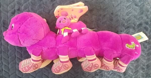Lots a Legs Leggggggs Soft Toy Plush Purple & Buddy - Picture 1 of 17