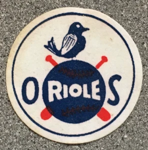 1961-65 ERA BALTIMORE ORIOLES MLB BASEBALL VINTAGE 2.75" ROUND TEAM PATCH - Picture 1 of 2