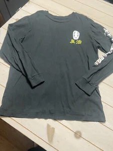 2001 Spirited Away T Shirt Black Long Sleeve Bioworld Studio Ghibli Size Large - Bild 1 von 8
