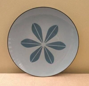 Mid-Century Cathrineholm Norway LOTUS Light Blue Enamelware Platter Plate 12" - Picture 1 of 7