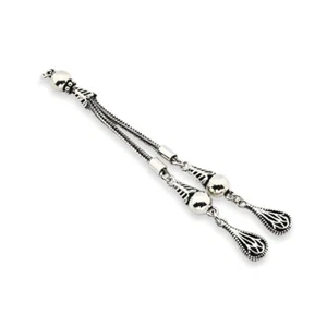 Silver tassel 925 pure silver to make Tasbih, Prayer Beads, Misbaha 710533 - Picture 1 of 3
