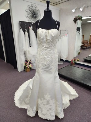 Eden Bridals 5132 Ivory Size 8 Bridal Gown/Wedding Dress - Image 1 of 4