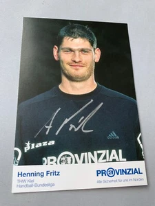 HENNING FRITZ Weltmeister 2007  DHB Handball signed 10x15 Autogrammkarte  - Bild 1 von 1