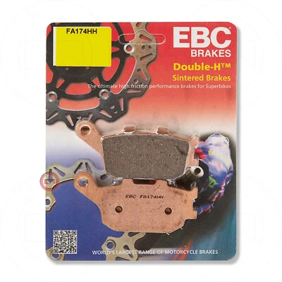 PASTIGLIE FRENO POSTERIORE SINTER EBC HH YAMAHA FZ1 FAZER ABS 1000 2007-2012 - Immagine 1 di 4