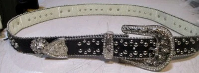 Cinturón Western Blazin Roxx Concho Tachonado Floral Repujado 16601 XL Foto 1 de 4