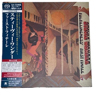 Stevie Wonder FULFILLINGNESS' FIRST FINALE SHM-SACD Obi Cardboard mini LP Japan - Picture 1 of 7