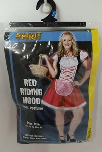 SPIRIT Halloween Adult Red Riding Hood Costume X-Large - Picture 1 of 3