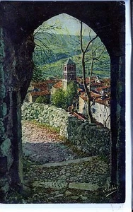 CP 04 - Alpes-de-Haute-Provence - Moustiers-Sainte-Marie - Clocher vu du chemin - Picture 1 of 2