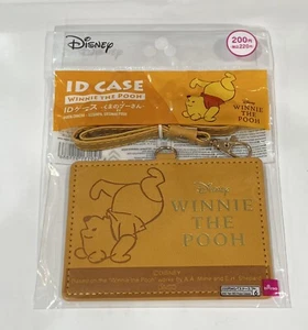 Nuevo Estuche de Identificación Daiso Disney Winnie The Pooh Marrón con Cordón - Sellado - Imagen 1 de 3