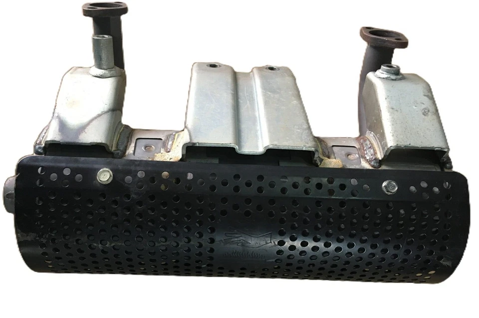 Fit for Honda GX630 GX690 Muffler Assy Left Exhaust to Motor side W/Gaskets - Image 1 of 2