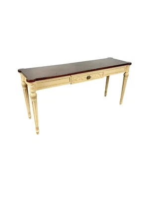 Henredon Villa Borghese Louis XVI Walnut Console / Sofa Table - Image 1 of 4