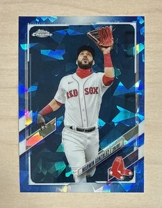 MARWIN GONZALEZ - 2021 Topps Chrome Update SAPPHIRE #US61 - BOSTON RED SOX - Picture 1 of 2