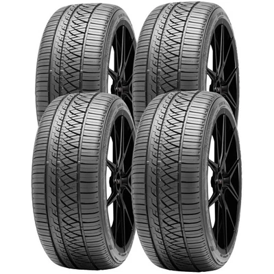 (QTY 4) 255/45R18 Falken Ziex ZE960 A/S 103W XL Black Wall Tires - Image 1 of 4