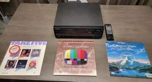 Pioneer Laser Disc Player CLD-D504 CD CDV LD Player w/remote & Extra Laser Discs - Picture 1 of 24