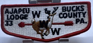 Vintage WWW BSA Ajapeu 33 Bucks County Flap S1 Mint - BK3 - Bild 1 von 2