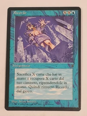 MTG Recall (Italian Legends/Blue/R) - BGM - Image 1 of 4