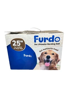 Furdo 25" Hüteball für Hunde mittlere bis große Hunde blau - Bild 1 von 11