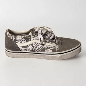 Vans Ward OTW Repeat Frost Gray Skate Shoes Mens Size 10 Suede Canvas Low Casual - Picture 1 of 8