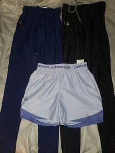 Mädchen Under Armour Größe Small Jugend Bekleidungspaket Leggings Shorts - Bild 1 von 6