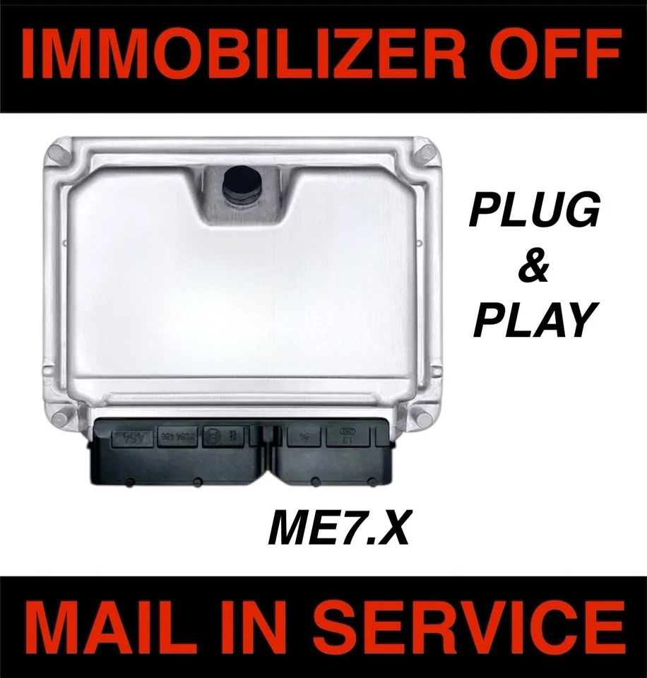 SERVICIO DE PROGRAMACIÓN IMMO OFF eliminación inmovilizador VW Audi Volkswagen para ME7.X Foto 1 de 1