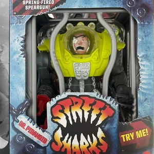 Mattel Street Sharks 30th Anniversary Dr Paranoid Nuova Sigillata - Foto 1 di 5