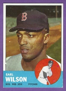 1963 Topps - #76  Earl Wilson - Boston Red Sox - Ex+ - Bild 1 von 2