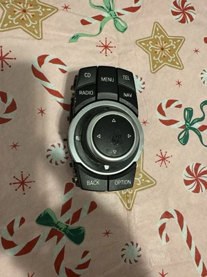 09-13 BMW X5 E70 X6 E90 E92 E60 CIC iDRIVE MEDIA SWITCH CONTROLLER OEM 9231116 - Image 1 of 2