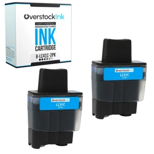 Cartucho de tinta compatible 2PK con OSI LC41C para Brother MFC-210C 3240C 3340CN 5440CN - Imagen 1 de 1