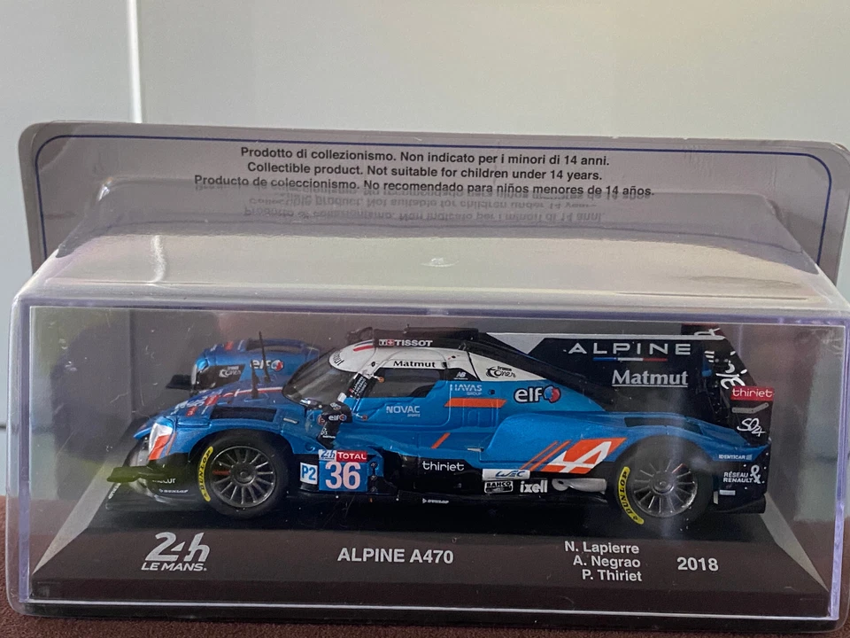 Alpine A470 2018 24h Le Mans Centauria 1/43 - Immagine 1 di 1