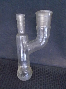 ORGCO Glass Lrg 3-Way Connecting Claisen Adapter 55/50 29/42 Std 75/50 Spherical - Picture 1 of 6