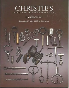 CHRISTIE’S CORKSCREWS Auction Catalog 05 1997 - Picture 1 of 1