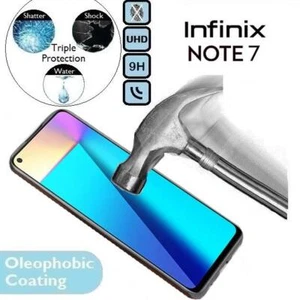Protector Pantalla Cristal Templado 9H 100% Original (Note7) Para Infinix Note 7 - Imagen 1 de 2