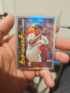 2024 Topps Archives 95ATB-11 Ranger Suarez Rainbow Foil Insert - Bild 1 von 2