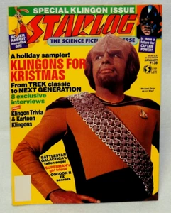 STARLOG (MAGAZINE) #138 Jan 1989 Klingons,Roger Rabbit, Lois Lane, Battlestar - Picture 1 of 3