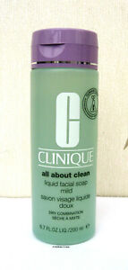 Clinique All About Clean Liquid Facial Soap Mild (Dry/Combination)  Skin Various