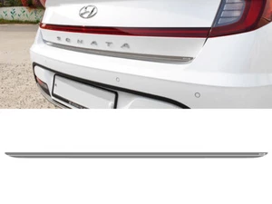 Rear Trunk Guard Plate Molding A-Type Trim (Fits: HYUNDAI 2020+ DN8 Sonata) - Imagen 1 de 10