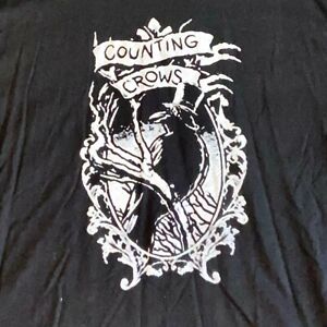 Counting CrowsT Shirt Rock T Shirt Blues T Shirt Mens XL Concert T Shirt