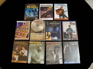 Blues Guitar Instruction - 11 Sets on Cds / Dvds with Video, Tab, etc.