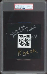 Kevin Gates & Khaza Gates inserto CD autografato firmato PSA ""Bucko!" incapsulato - Foto 1 di 2