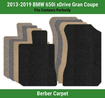 Lloyd Berber Front Row Carpet Mats for 2013-2019 BMW 650i xDrive Gran Coupe  - Image 1 of 4