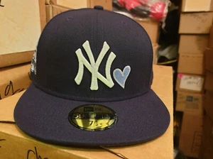 New Era MLB New York Yankees World Champion Patch 59Fifty Fitted Cap NewEra - Picture 1 of 5