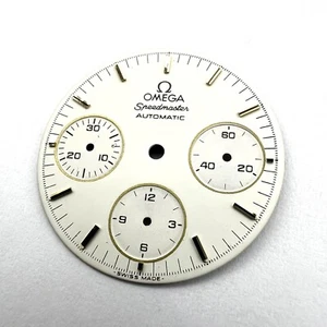 Esfera Original Omega Speedmaster Vintage Automático Blanco Reduced Oro - Imagen 1 de 4