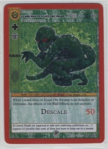 MetaZoo CCG Lizard Man Of Scape Ore Swamp 6/159 Reverse Holo 2nd Edition - Picture 1 of 1